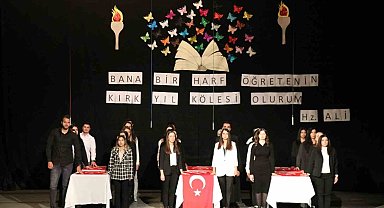Ahlat'ta 24 Kasım Öğretmenler Günü kutlandı