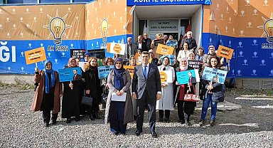 AK Parti Ağrı Kadın Kolları Başkanı Eldem'den Kadına Yönelik Şiddetle Mücadele mesajı