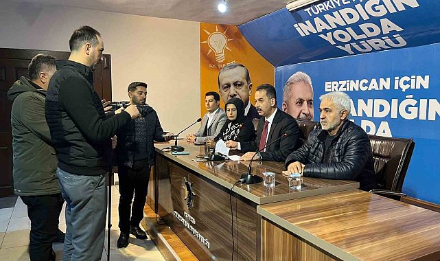 AK Parti Erzincan İl Başkanı Şireci: "1 Ocak 2024 itibariyle de seçim süreci ve seçim takvimi resmen başlayacak"