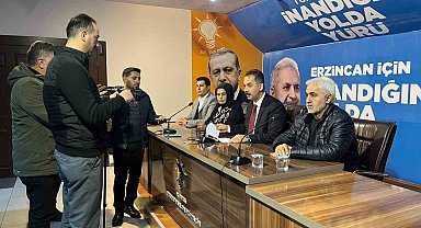 AK Parti Erzincan İl Başkanı Şireci: "1 Ocak 2024 itibariyle de seçim süreci ve seçim takvimi resmen başlayacak"