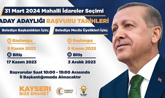 AK Parti Kayseri'de yerel seçim mesaisi başladı