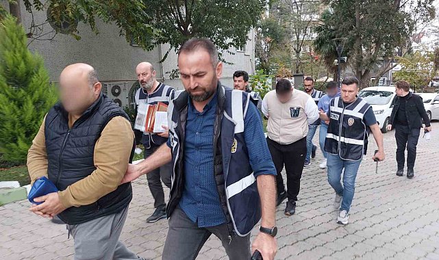 Akaryakıt hırsızlığından gözaltına alınan 5 kişi adliyede