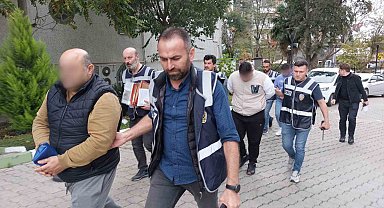 Akaryakıt hırsızlığından gözaltına alınan 5 kişi adliyede