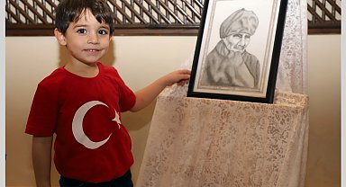 Akdenizli çocuklar, 10 Kasım ruhunu Atatürk Evi'nde yaşadı