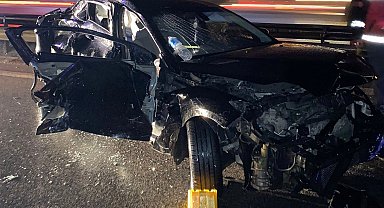 Anadolu Otoyolu'nda zincirleme kaza: 3 yaralı