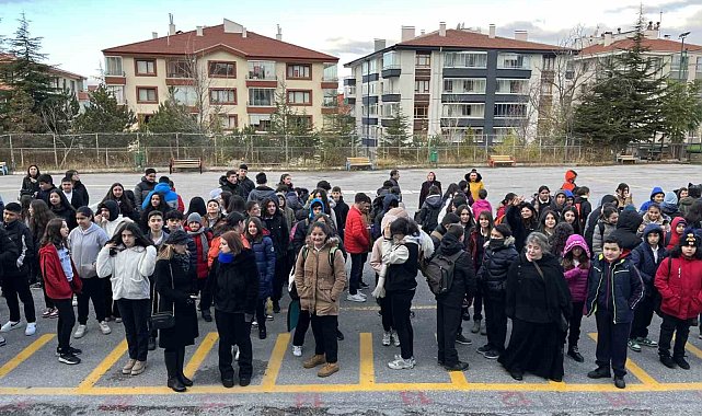 Ara tatil sonrası ilk ders zili çaldı