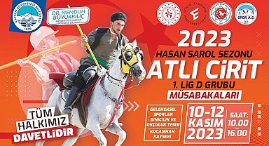 Atlı Cirit 1.Lig D Grubu müsabakaları Kayseri'de