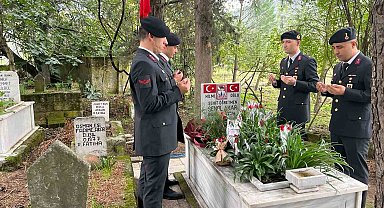 Aydın'da jandarma öğretmenleri unutmadı