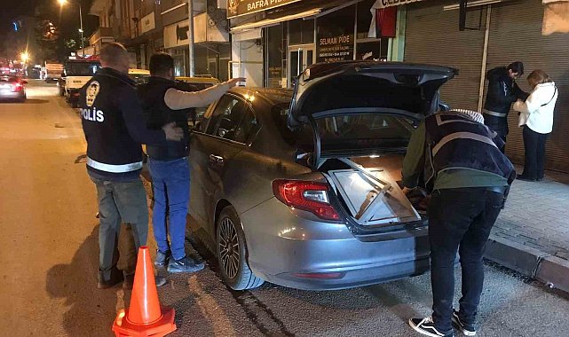 Bafra ilçesinde şok uygulama