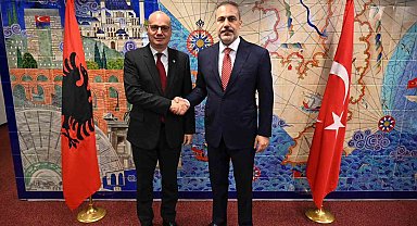 Bakan Fidan, Arnavut ve Estonyalı mevkidaşları ile görüştü
