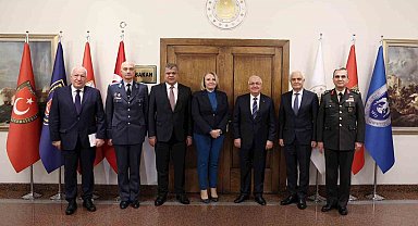Bakan Güler, Bulgaristan ve Romanya Savunma Bakanı Yardımcılarını kabul etti