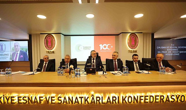 Bakan Işıkhan, TESK istişare toplantısına katıldı