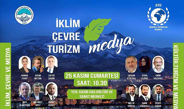 Bakan Özhaseki; 'İklim, Çevre ve Turizm Medya' Konferansına katılacak