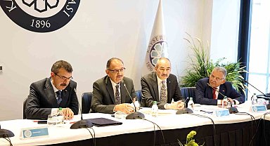 Bakan Tekin ile Bakan Özhaseki'den KTO'ya ziyaret