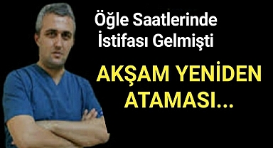 Başhekim Taşçı'nın Öğlen İstifası Gelmişti Akşamda 2026 Yılına Kadar Ataması