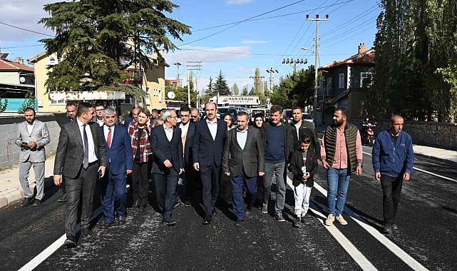 Başkan Altay Ladik'te yatırımları inceledi