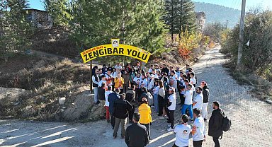 Başkan Altay: "Tarihin izlerini taşıyan Zengibar Yürüyüş Yolu'nu turizme kazandırdık"