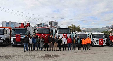 Başkan Arıkan; Söke Belediyesi'ne 8 yeni hizmet aracı daha kazandırdı