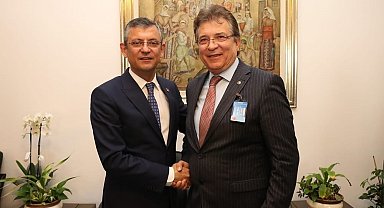 Başkan Arslan'dan CHP Genel Başkanı Özgür Özel'e ziyaret