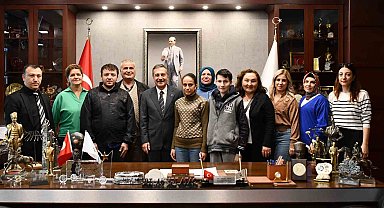 Başkan Ataç Özel Gereksinimli Gençlerle buluştu