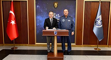 Başkan Ataç'tan Orgeneral Güneykaya'ya ziyaret