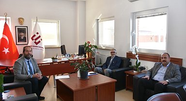 Başkan Bozkurt'tan Prof. Dr. Çabuk'a hayırlı olsun ziyareti