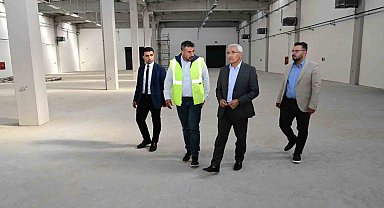 Başkan Güder: "Tekstilkent'te üretim yakın zamanda başlayacak"