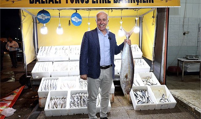Başkan Gültak: "Balık bizden, yemesi sizden"