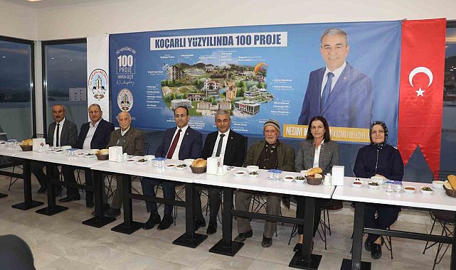 Başkan Kaplan, muhtarlarla vefa yemeğinde buluştu