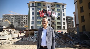 Başkan Okay, "Vatandaşlarımızın sıcak bir yuvaya kavuşması adına gerekeni yapacağız"