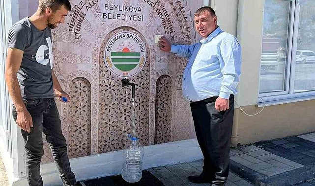 Başkan Özkan Alp: "İçme suyuna para verme dönemi bitti"