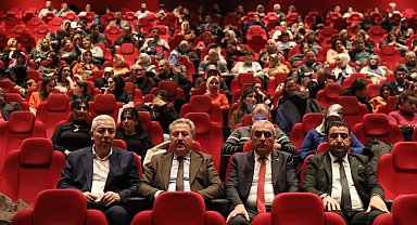 Başkan Palancıoğlu, öğretmenlerle 'Aybüke: Öğretmen oldum ben' filmini izledi
