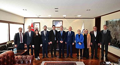 Başkan Zolan, AK Parti Genel Başkan Yardımcısı Yalçın'ı ağırladı