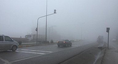 Belen'de görüş mesafesi 70 metreye kadar düştü