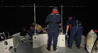 Bodrum'da 28 düzensiz göçmen yakalandı, 15'i kurtarıldı