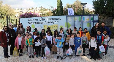 Bodrum'da ambalaj takası etkinliği gerçekleştirildi