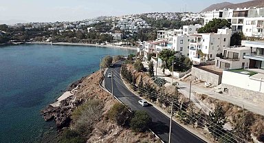 Bodrum'da tamamladığı kanalizasyon hatlarını hizmete alınıyor