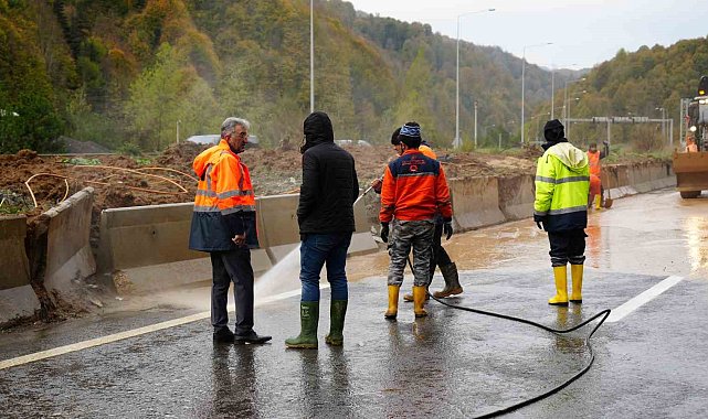 Bolu Dağı Tüneli İstanbul istikameti trafiğe açıldı