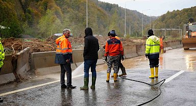 Bolu Dağı Tüneli İstanbul istikameti trafiğe açıldı