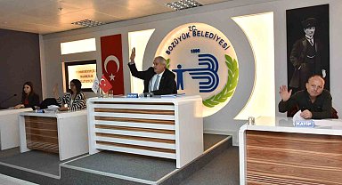 Bozüyük'te Belediye Bütçesi 900 milyon TL olarak kabil edildi