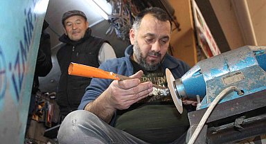 Bu yıl zeytin budama dönemi erken geldi, testere bilemeye talep çoğaldı