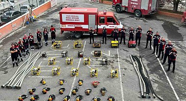 Burdur İtfaiyesi ani yağış ve su baskınlarına karşı teyakkuza geçti