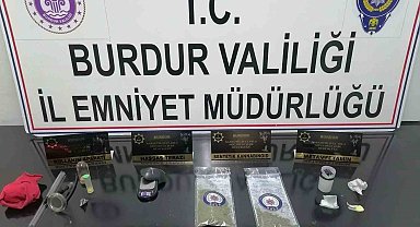 Burdur'da uyuşturucu operasyonu: 13 şahsa işlem yapıldı