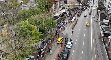 Bursa'nın çocukları Filistin için tek yürek