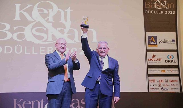 Büyükkılıç'a İç Anadolu'nun En Başarılı Belediye Başkanı Ödülü