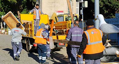 Büyükşehirden fırtınanın izlerini silmek için hummalı çalışma