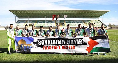 Çarşambaspor'dan Filistin'e destek
