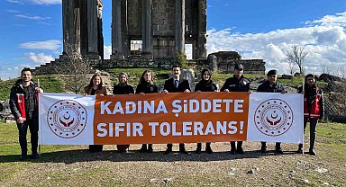 Çavdarhisar'da kadına yönelik şiddete dikkat çekildi