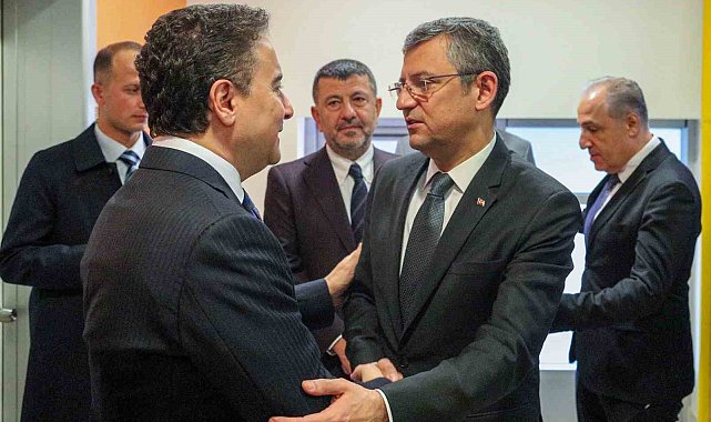 CHP Genel Başkanı Özel'den DEVA lideri Babacan'a ziyaret
