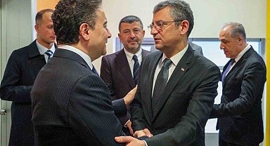 CHP Genel Başkanı Özel'den DEVA lideri Babacan'a ziyaret